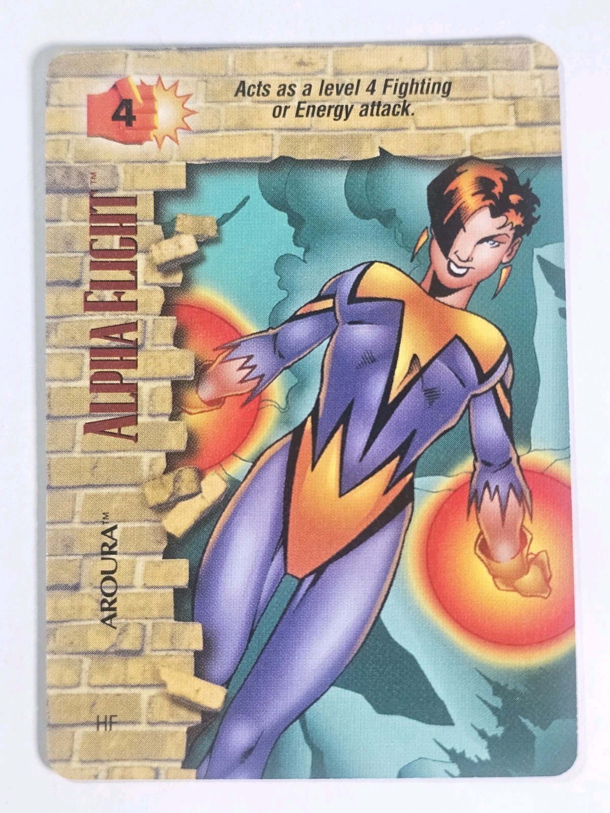 Marvel OVERPOWER Alpha Flight Aroura Monumental - TCG CCG We Combine Ship 