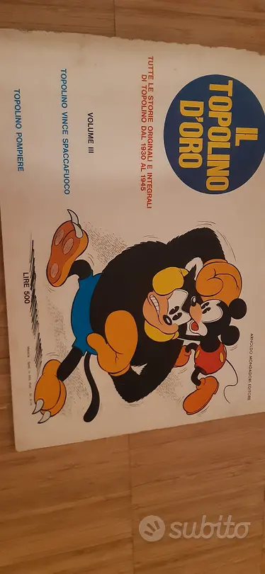 Fumetto Topolino d'oro 1970