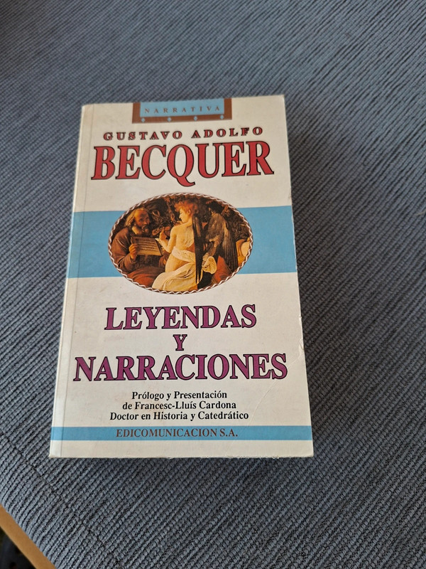 Libro Leyendas y narraciones - Gustavo Adolfo Bequer