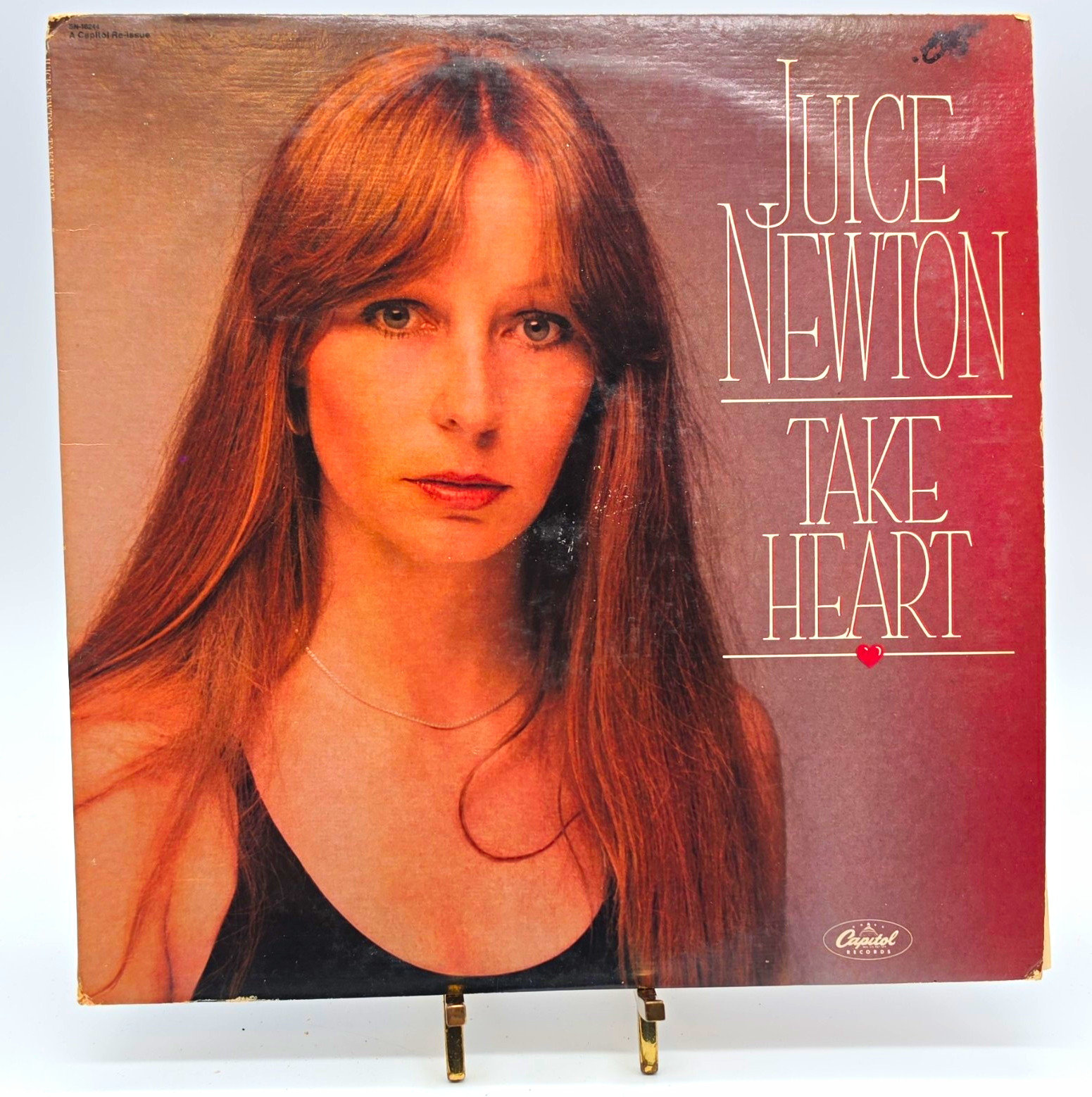 Juice Newton Take Heart LP Vinyl 12" Black - Capitol Records Country