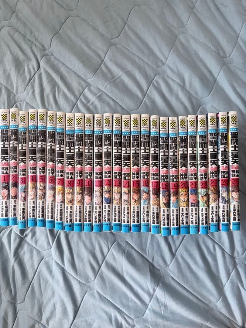 Shiori Teshirogi Saint Seiya Il mito perduto della tela dell'Ade vol.1-25 set manga