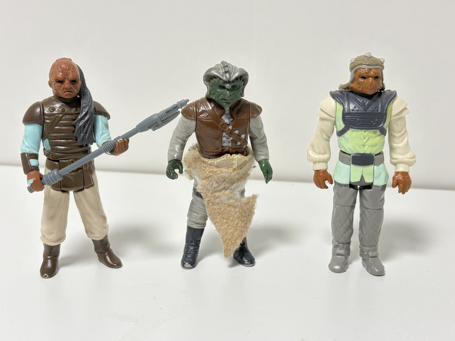 Vintage Kenner Star Wars Nikto, Klaatu & Weequay (1983)