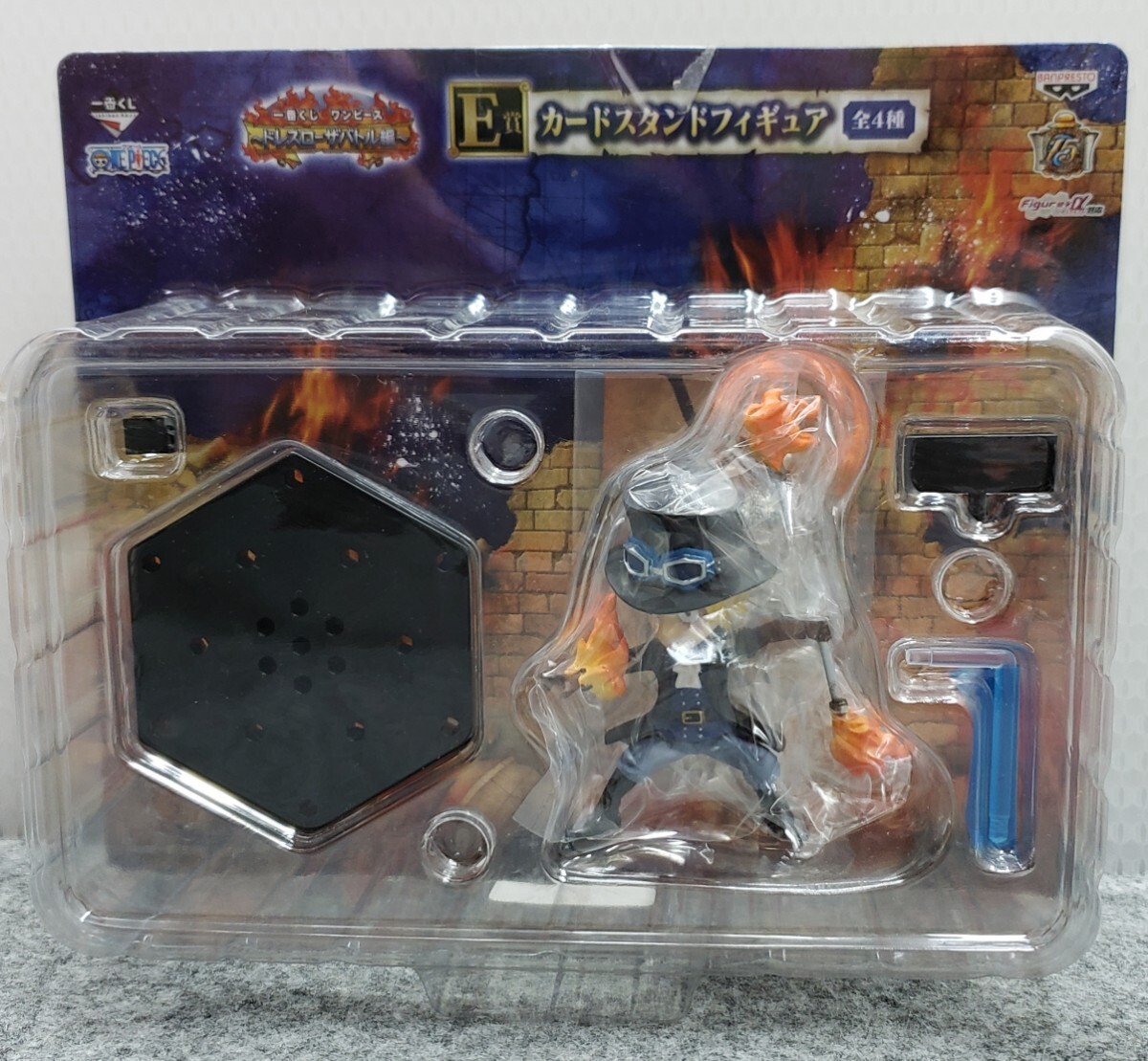 Ichiban Kuji One Piece Dressrosa Battle Arc Card Stand Figure Sabo ONE PIECE
