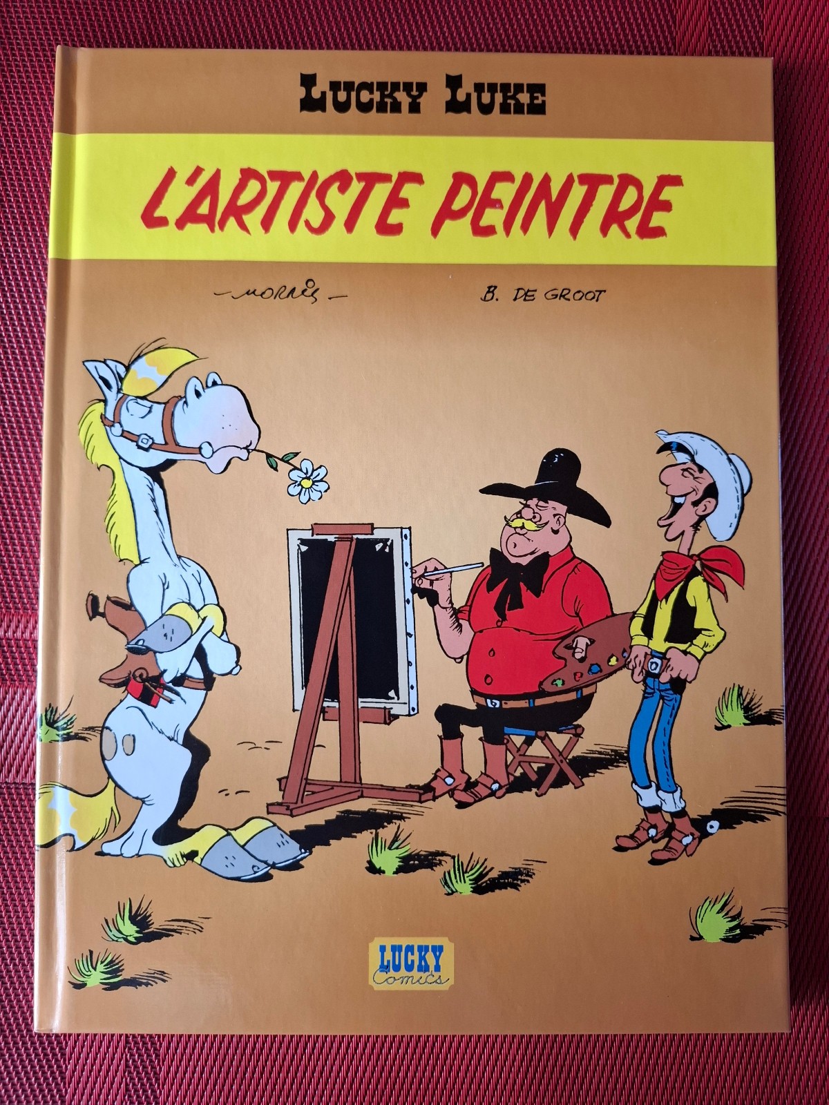 Lucky Luke - L'Artiste Peintre - EO 2001 - Livre NEUF