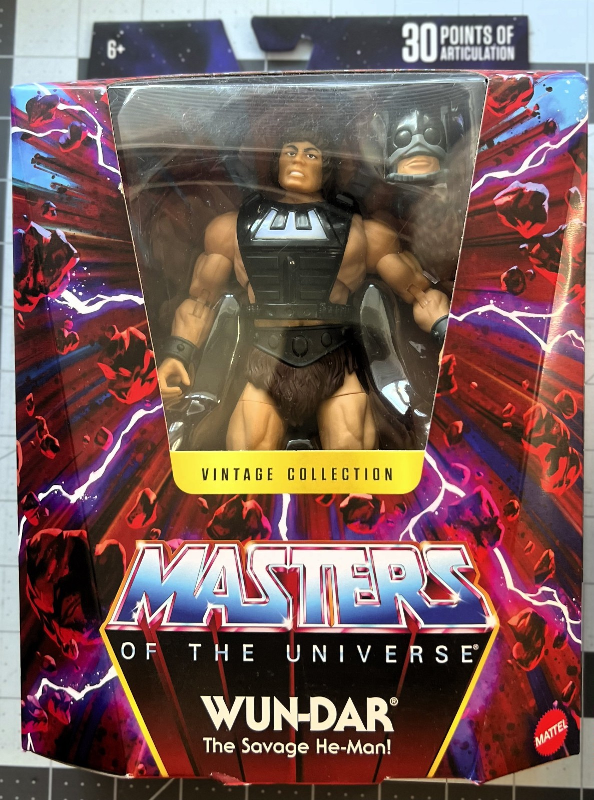 NEW - Modellino MOTU Masters of The Universe Masterverse Vintage WUN-DAR