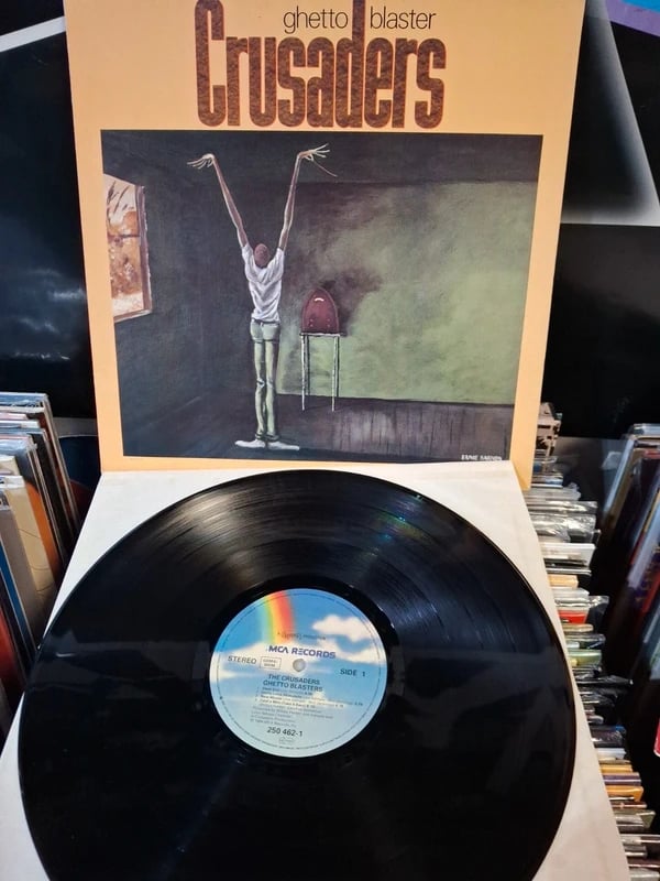 Crusaders ghetto Blasters lp vinyl