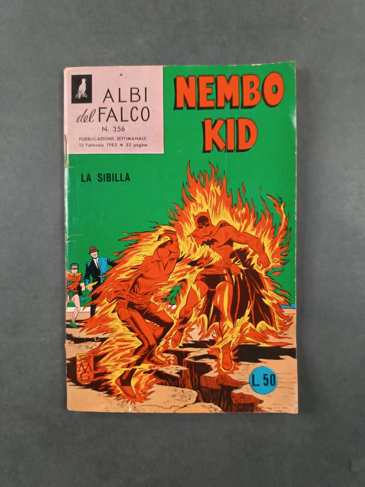 Albi del Falco Nembo Kid n.355 L'Ultima Profezia Mondadori 1963