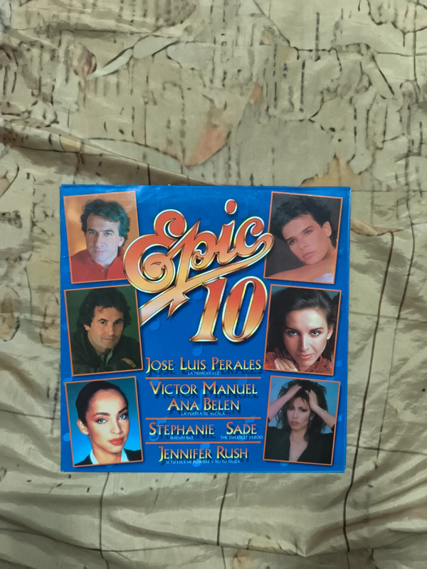 Disco Vinilo LP - Epic 10 (Recopilatorio 1986) - Muy buen estado