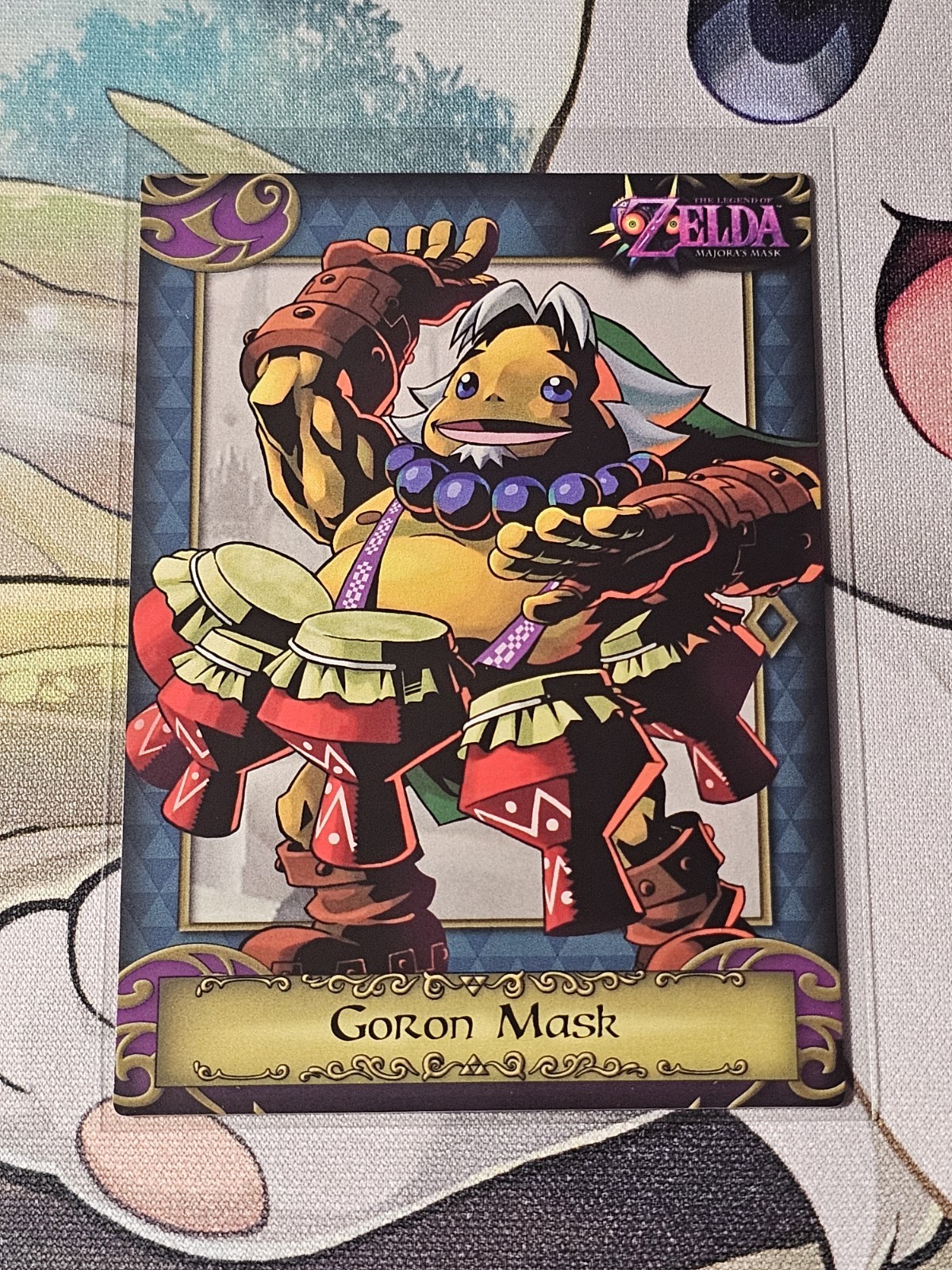 2016 Legend of Zelda Majoras Mask Goron Mask #30 Nintendo Enterplay Trading Card