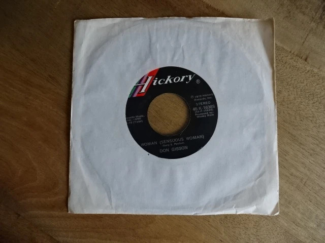 single Don Gibson Woman / If you want me to i'll go