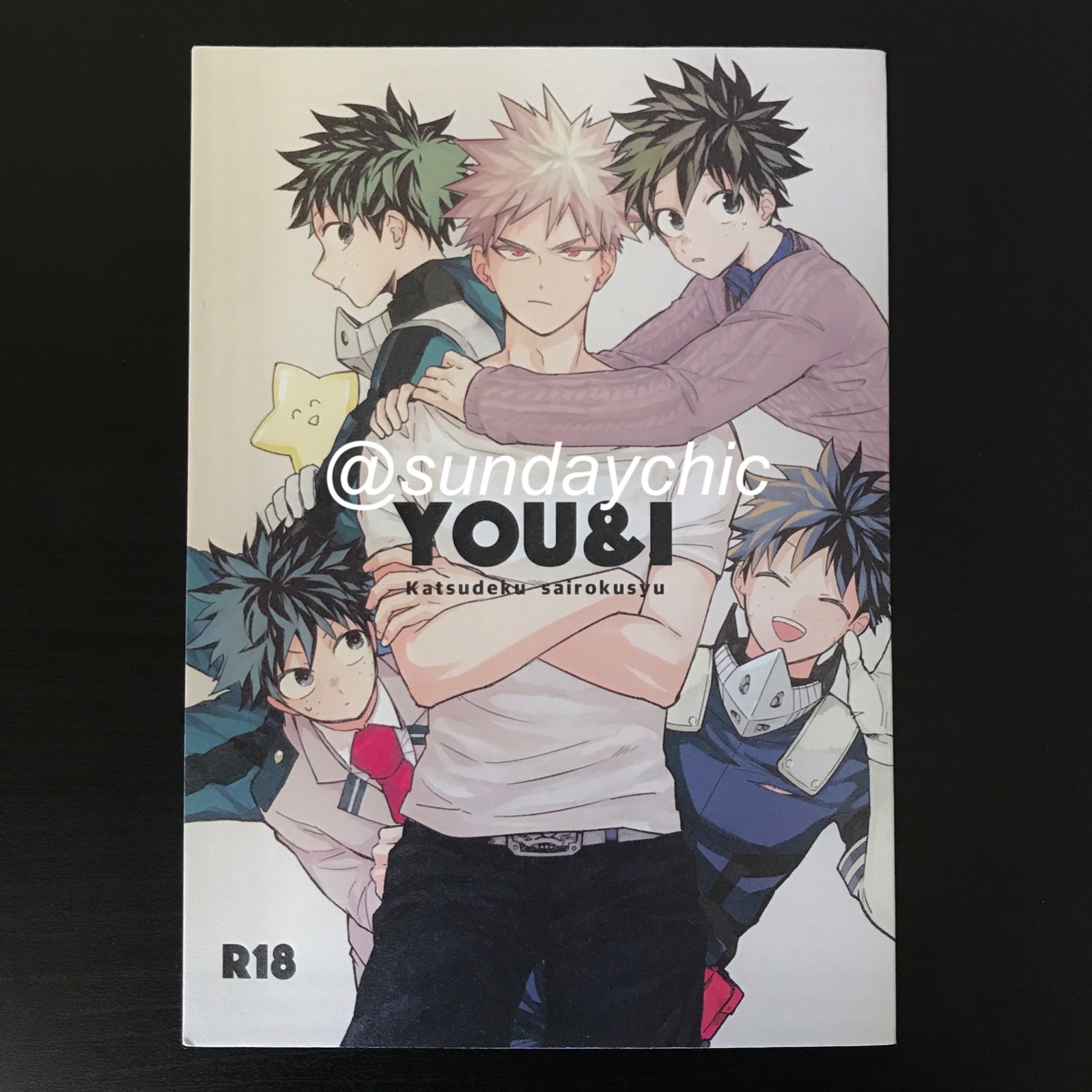 JP 190+ PAGINE My Hero Academia Bakugo Deku Doujinshi BakuDeku Boys Love BL