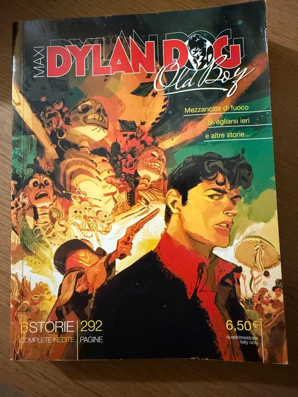 Dylan Dog Maxi Old Boy – 6 storie complete – 292 pagine – Bonelli