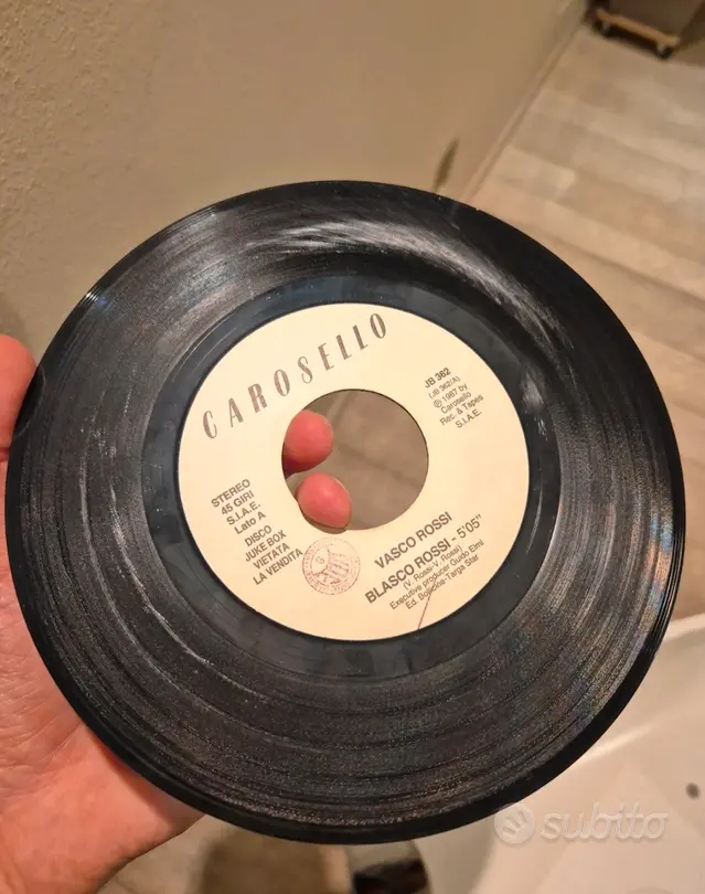 disco vinile vasco rossi