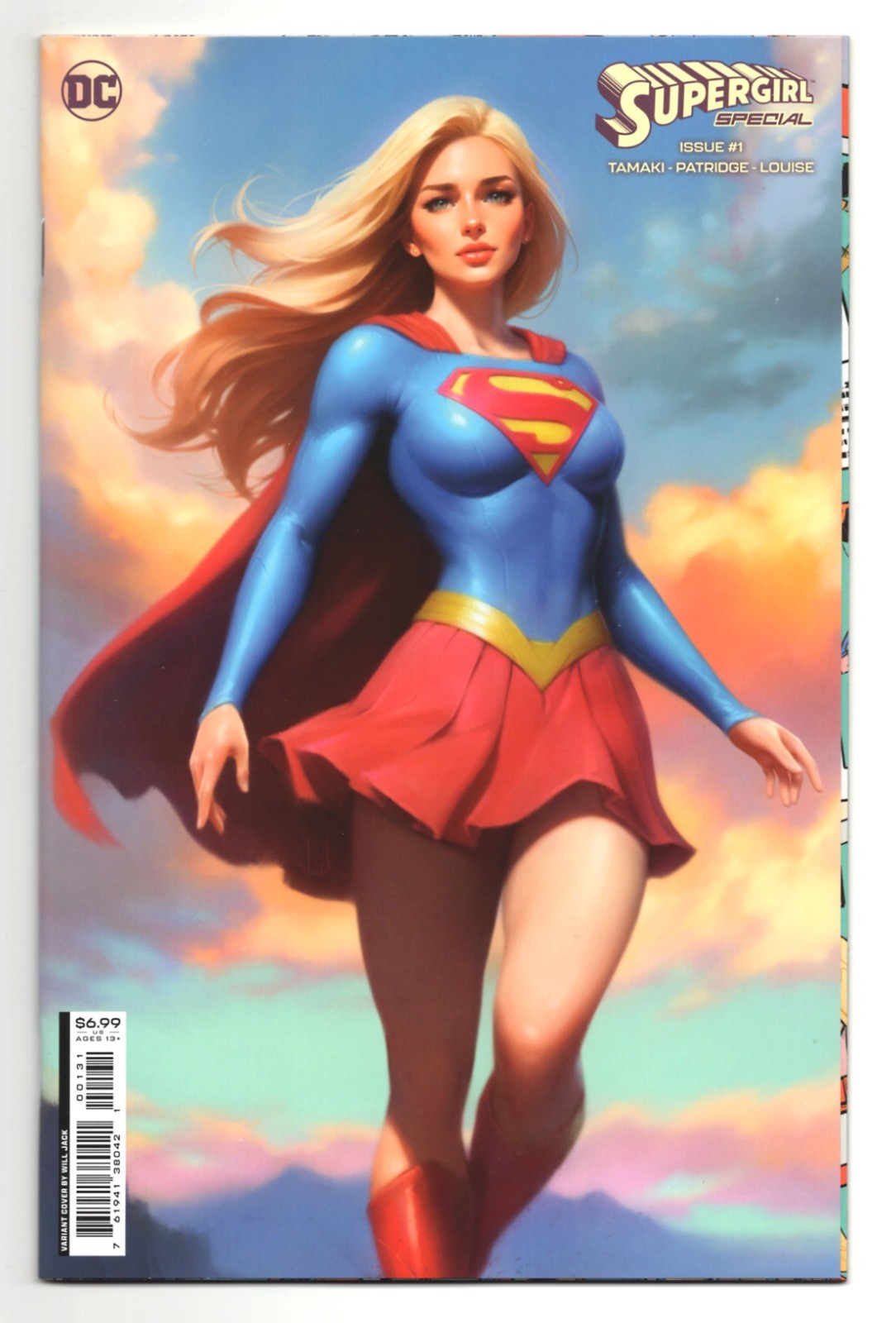 Supergirl Special #1 - 2023 - Will Jack cardstock variant cover
