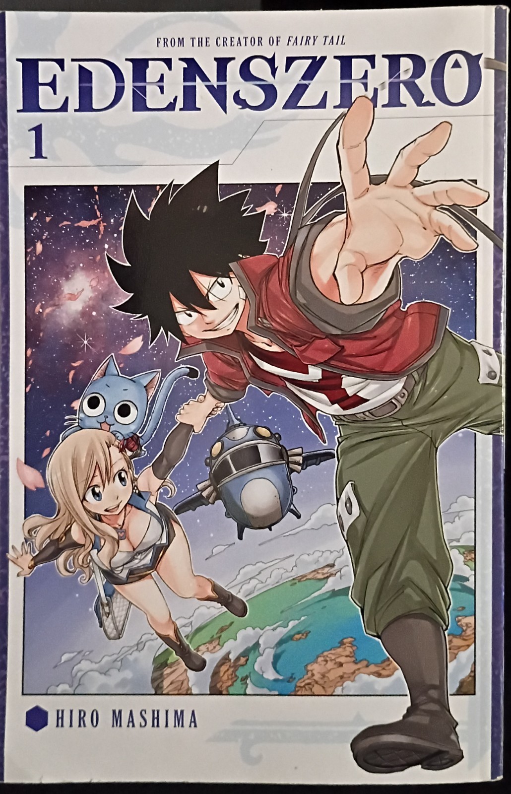 Edens Zero Manga Volumi #1-3 di Hiro Mashima Inglese Kodansha Comics Lotto di 3