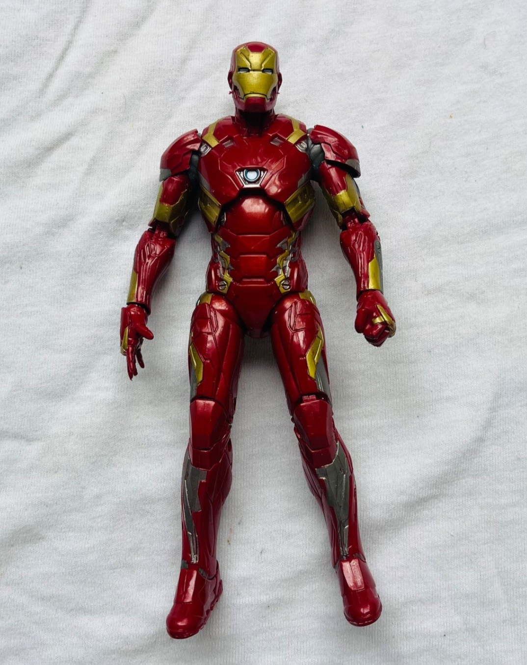 Iron Man Mark 46 Marvel Legends Giant-Man BAF Wave Civil War Avengers 6" sciolto