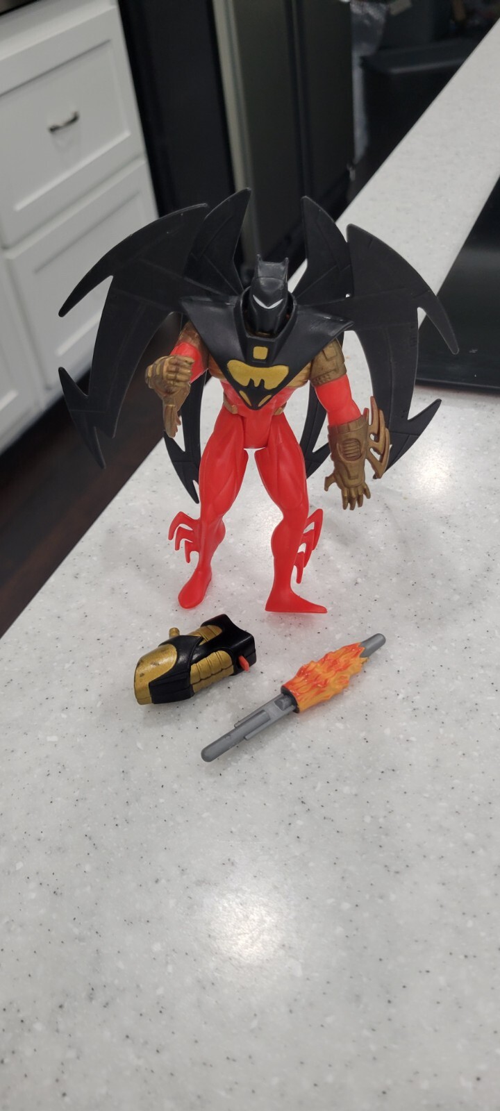 Legends of Batman 1994 Knightquest Batman 5" Action Figure Kenner COMPLETE!,VTG