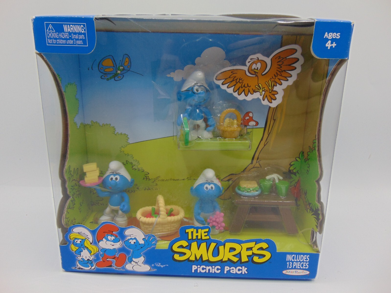 The Smurfs Picnic Pack 13 Pezzi Playset RITIRATO Jakks Pacific 2009
