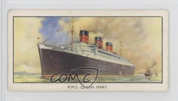 1940 BAT Trasporto Allora e Ora Tabacco RMS Queen Mary #2 z6d