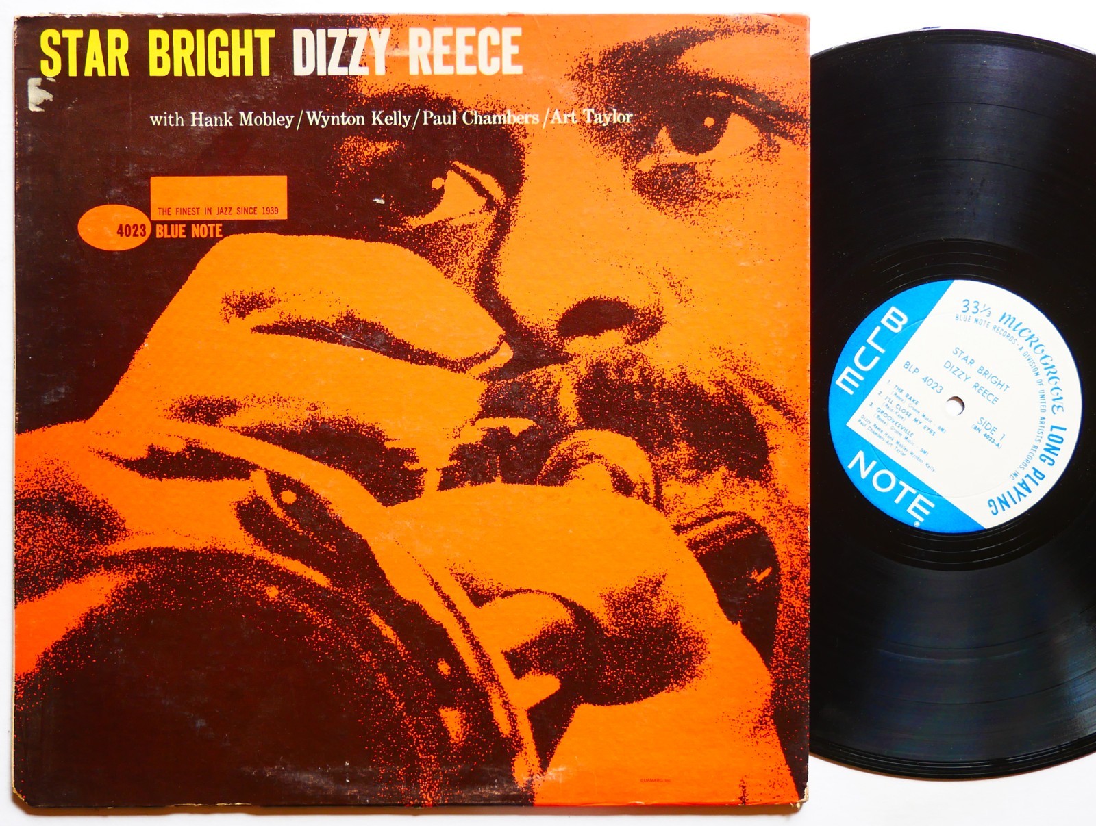 DIZZY REECE Star Bright LP BLUE NOTE BLP 4023 US 1972 UA MONO Hank Mobley