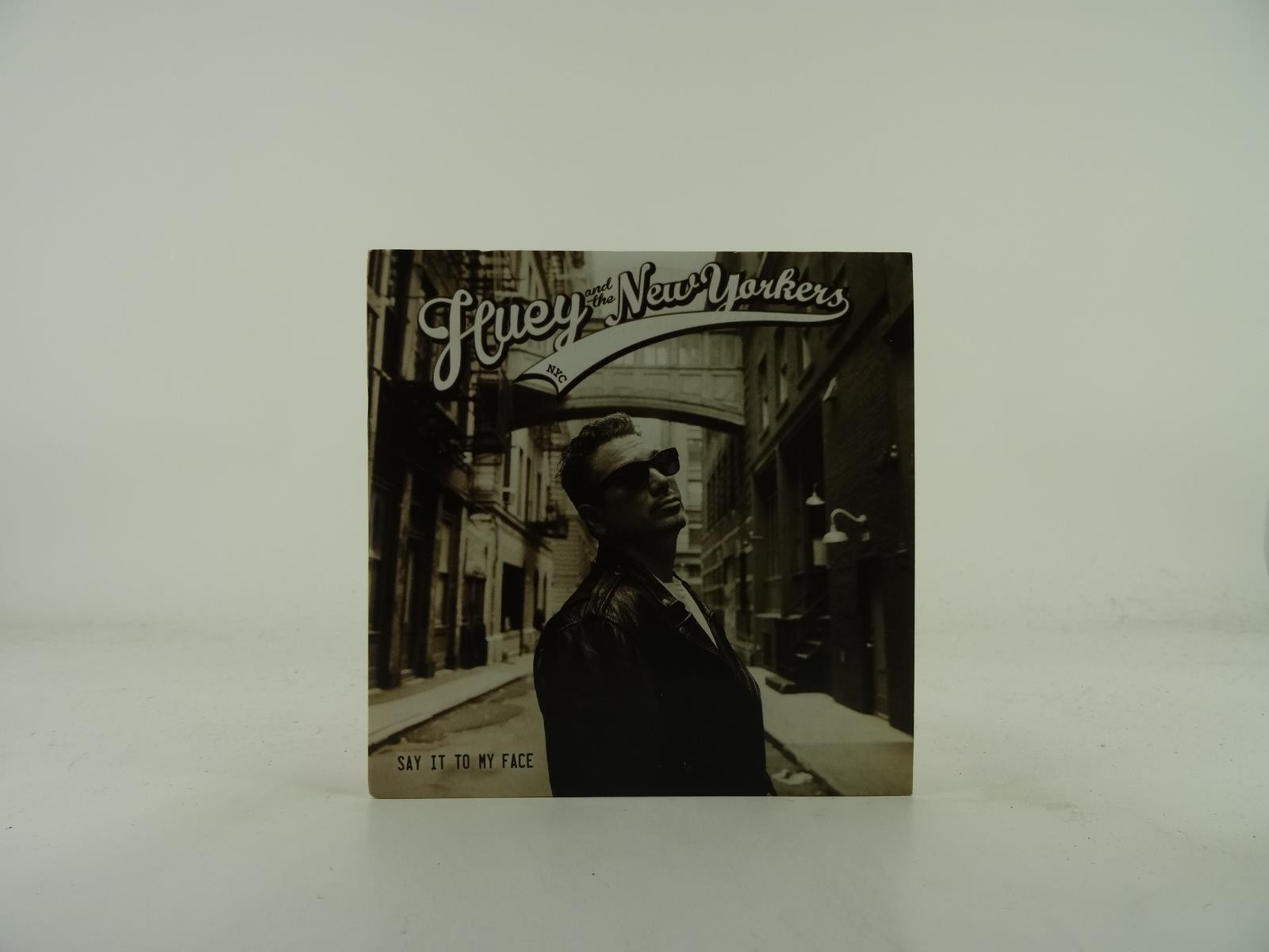 HUEY AND THE NEW YORKERS SAY IT TO MY FACE (105) 12 Track Promo CD Album plus Ca