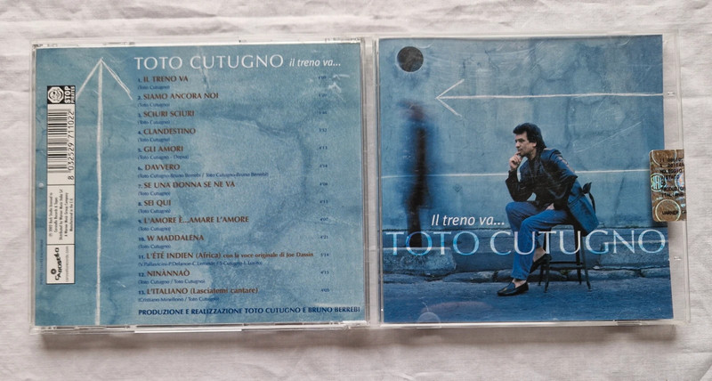 Toto Cutugno Il treno va CD 2002 L'italiano