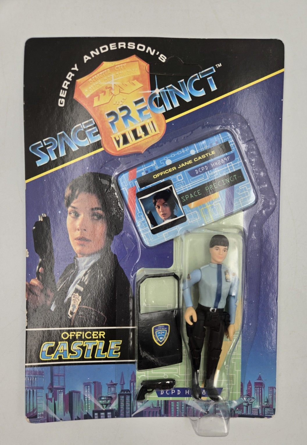 Space Precinct 2040 Ufficiale Castello Figurina Nuova Sigillata 1994 Gerry Anderson’s
