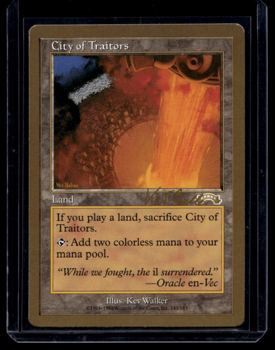 1998 Magic: The Gathering City of Traditors Exodus World Championship - #143