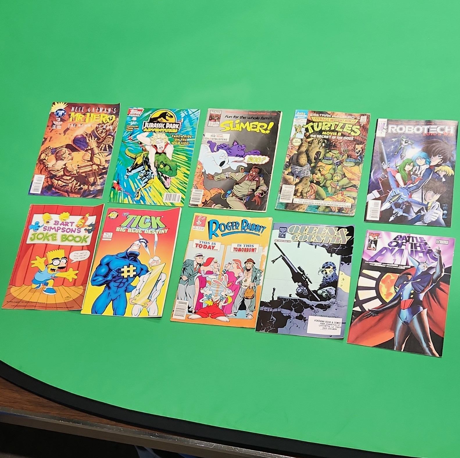 Lotto fumetti vintage anni 90/00 cartoni animati, film e indie."