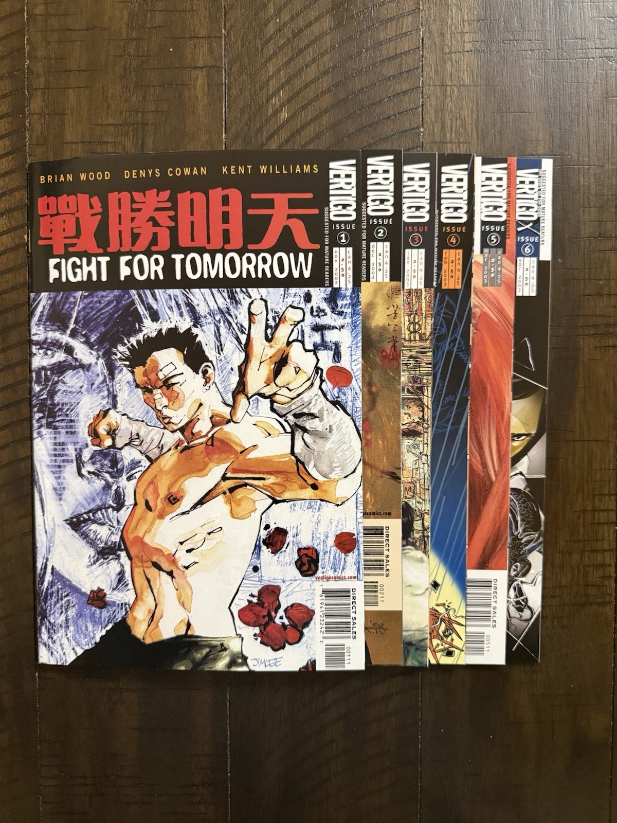 Vertigo - Lotta per il domani #1-6 (serie completa) 2002-2003