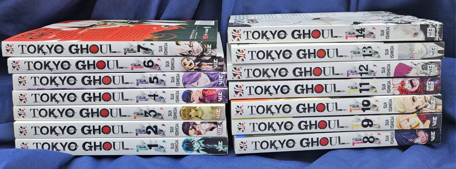 Tokyo Ghoul Volume 1-14 Set Completo Manga Fumetti Versione Inglese