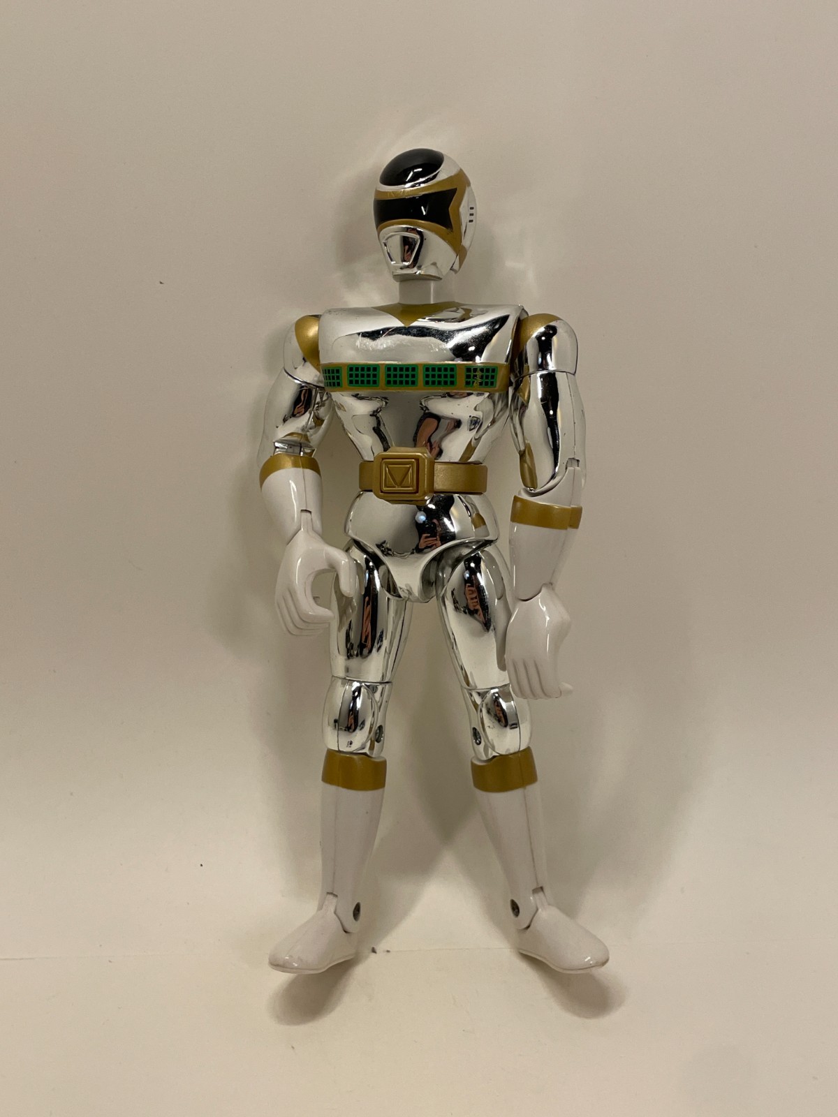 Mighty Morphin' Power Rangers In Space Silver Bandai Figure (Used)