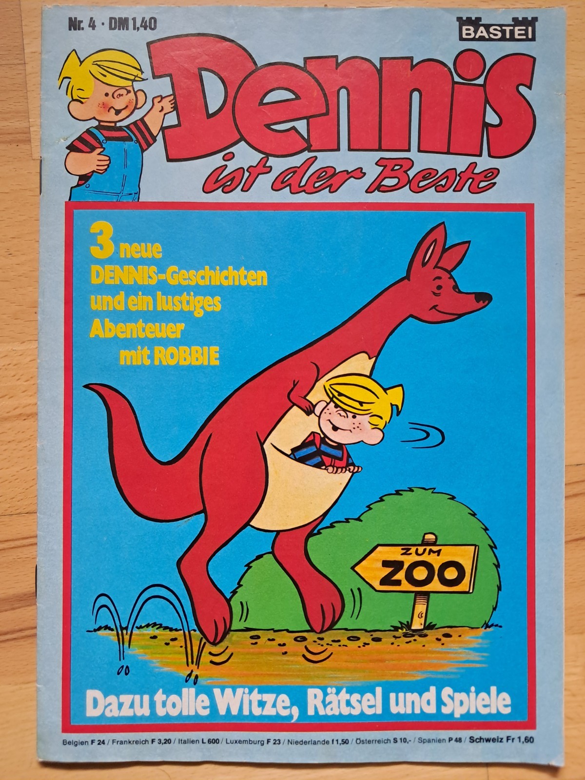 Dennis è il migliore n.4 - Z1-2 BASTEI FUMETTI