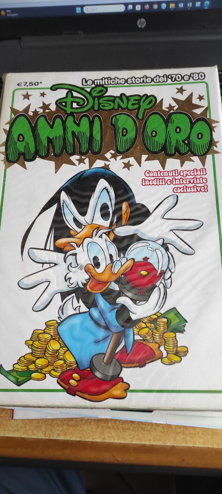 DISNEY - ANNI D'ORO (mitiche storie del '70-'80) - N. 19/2012- NEANCHE APERTO!
