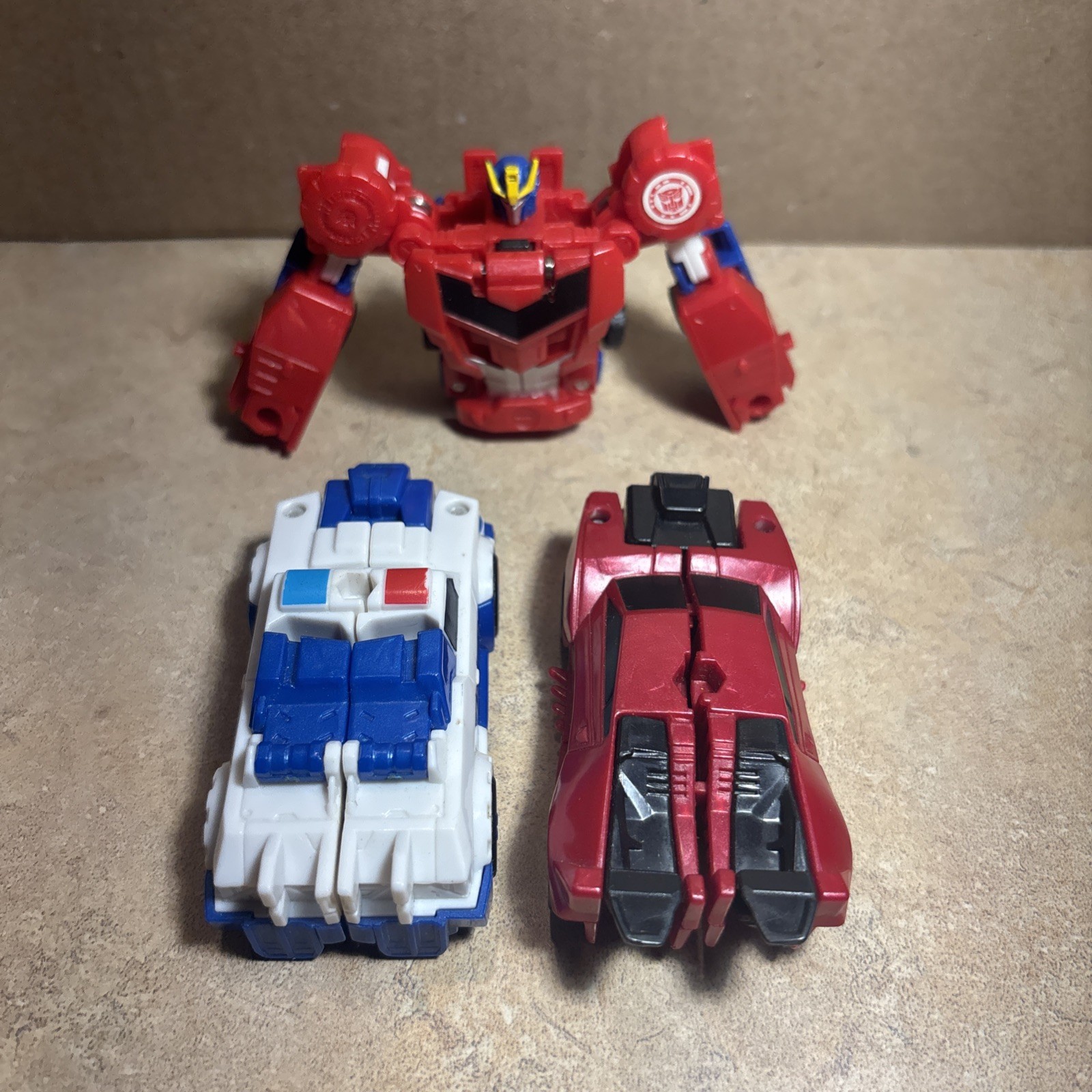Transformers ROBOTS IN DISGUISE 2015 STRONGARM & Optimus Prime RID