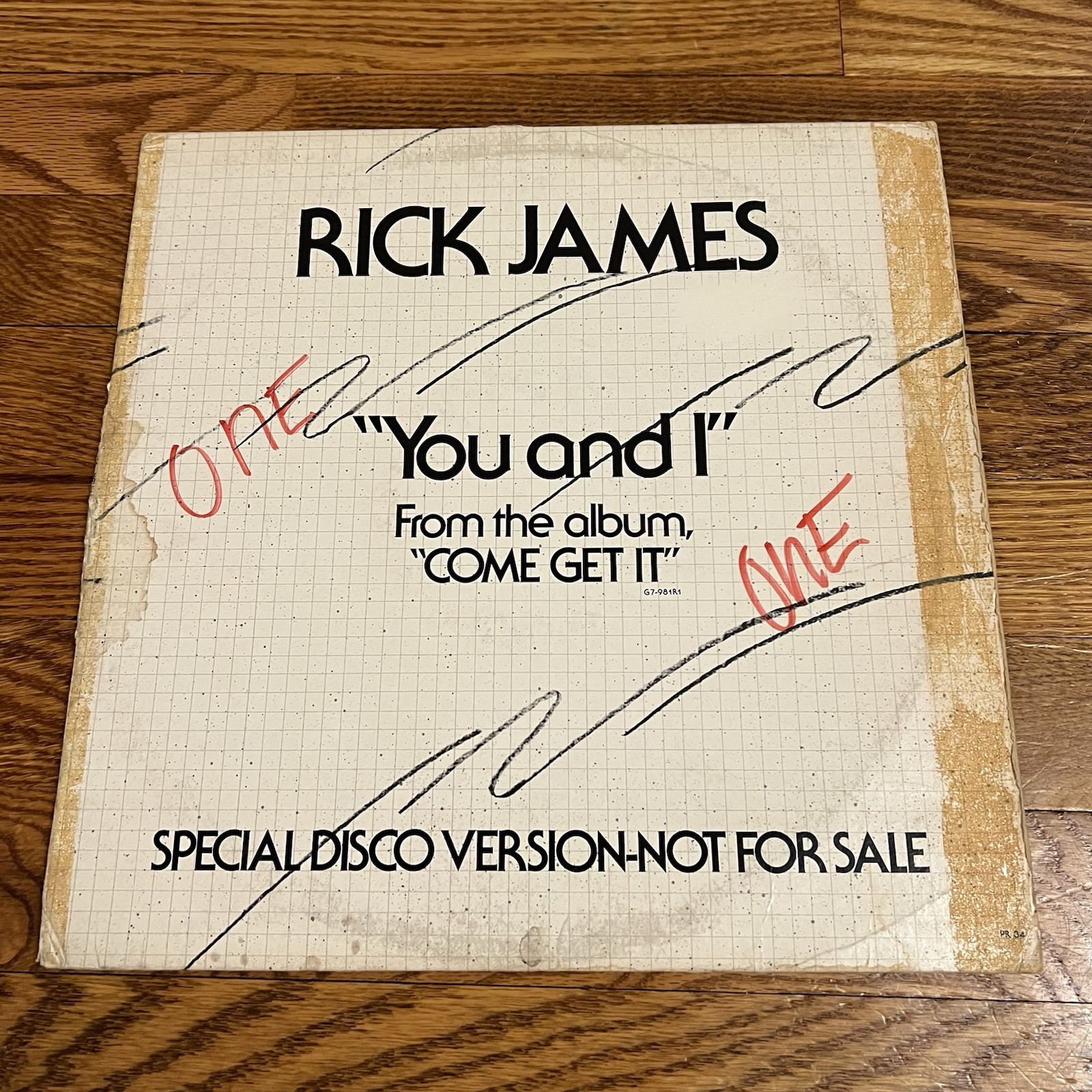 RICK JAMES You and I 1978 Funk Soul PROMO COPY Motown – PR-34 (DJ)