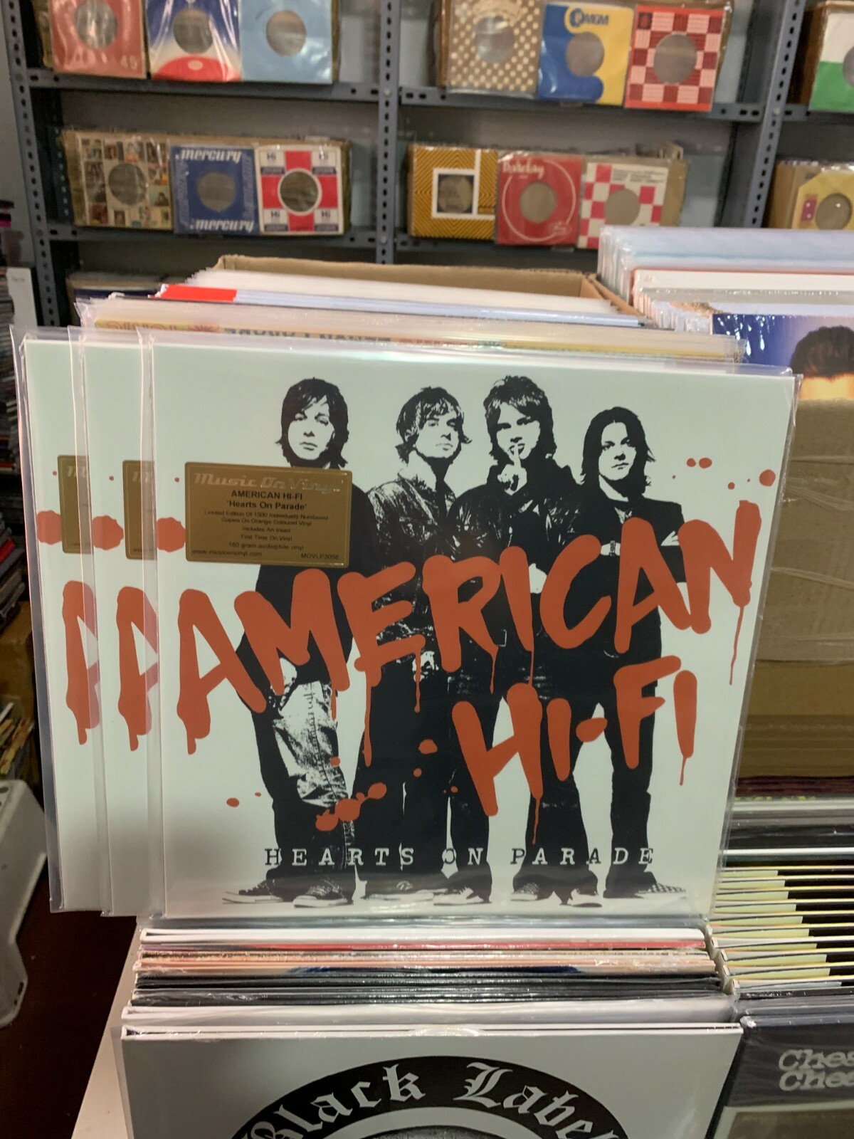 American Hi-Fi LP Hearts On Parade Arancione Colore Vinile 2022 Sigillato