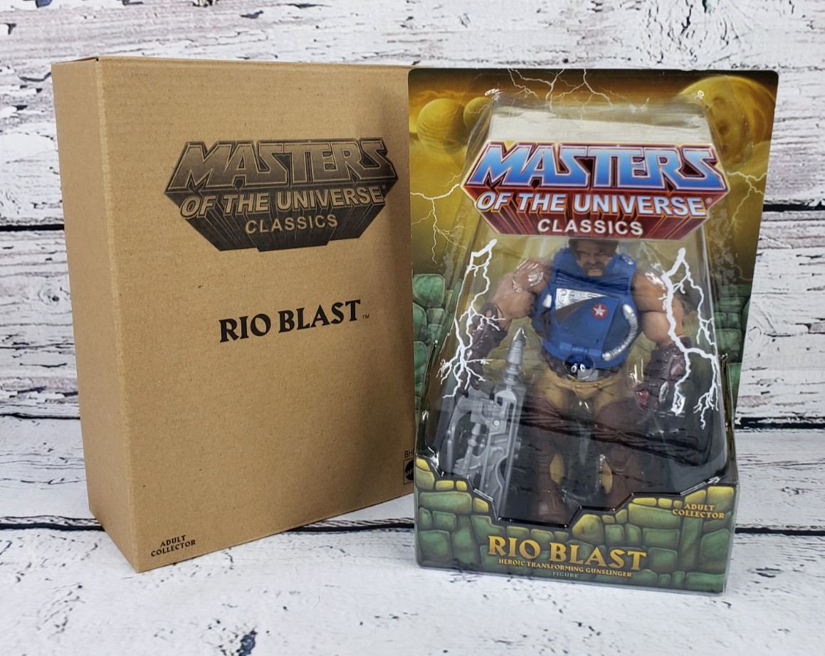 2014 Mattel MOTU Rio Blast MOTUC Masters of the Universe Classics-NIB W/Shipper