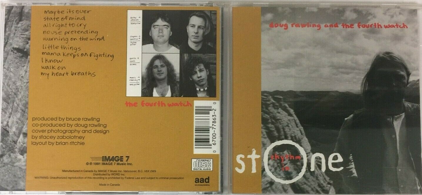 DOUG RAWLING AND THE FOURTH WATCH Rhythm In Stone AUDIO CD Image 7 1991 Nice!