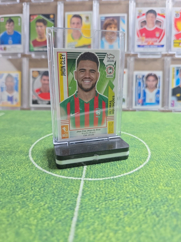 Cromo futebol panini Jhon Cley Maritimo últimas aquisições
