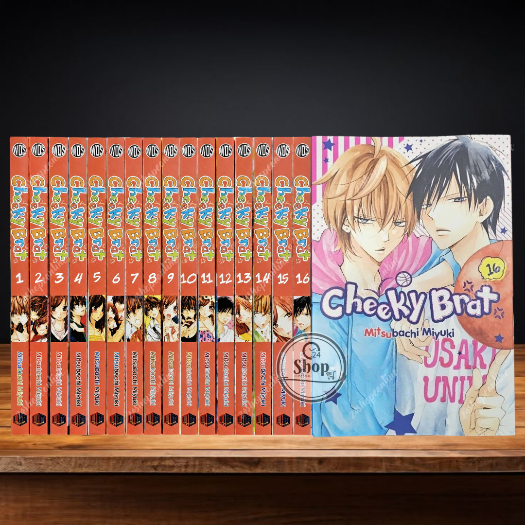 Cheeky Brat New Manga Vol 1-16 set completo/mezzo inglese di Mitsubachi Miyuki | DHL