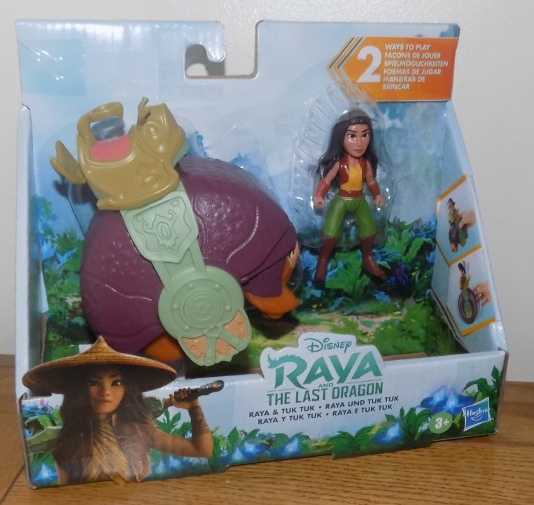 Disney Raya & The Last Dragon Figure Playset - Raya and Tuk Tuk - BRAND NEW
