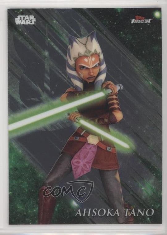 2018 Topps Finest Star Wars Ahsoka Tano #6 07oj