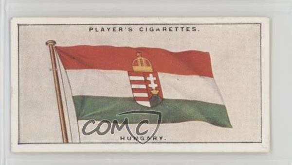 1928 Bandiere Giocatore della Società delle Nazioni Tabacco Ungheria #24 0bn8