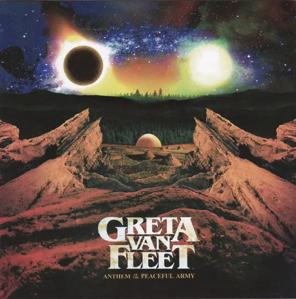 Greta Van Fleet Anthem Of The Peaceful Army CD Republic 2018
