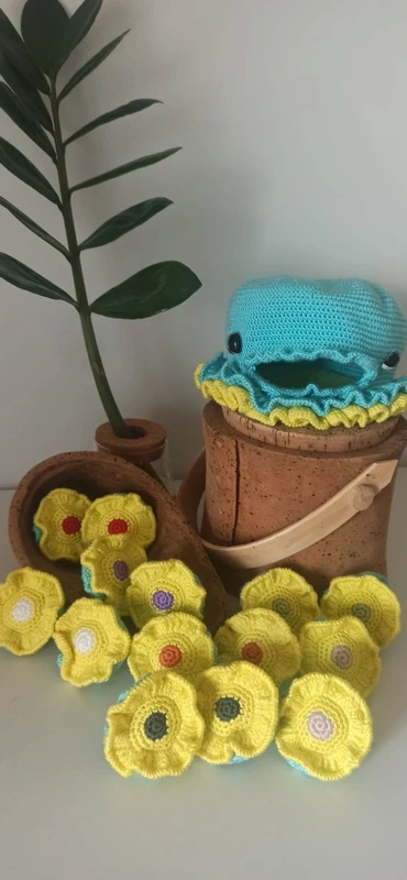 Jogo da memória em amigurumi