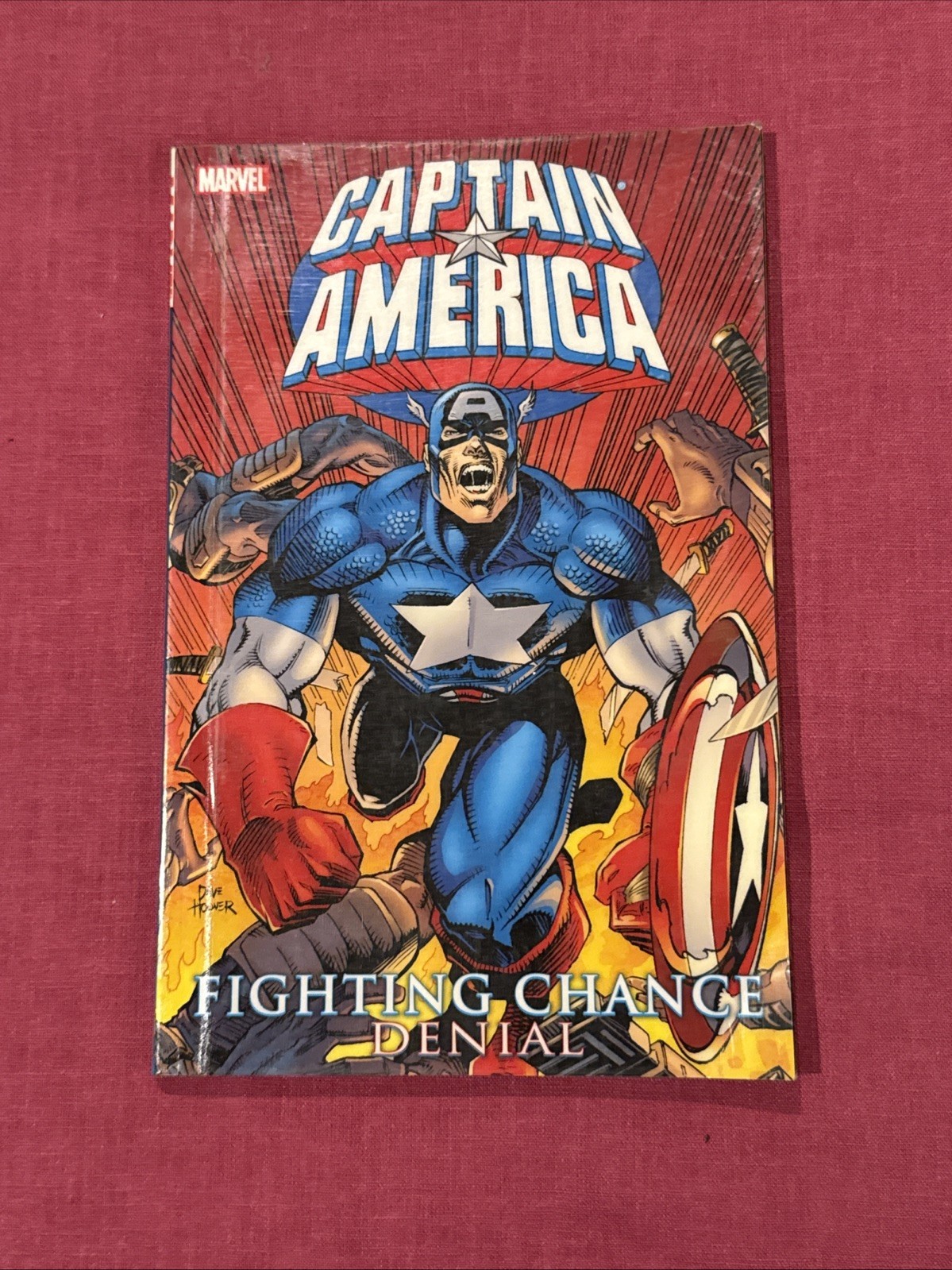 Marvel Comics Captain America Fighting Chance Denial - 2009