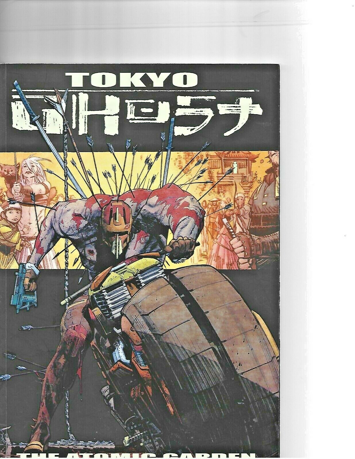 Tokyo Ghost Vol 1 The Atomic Garden graphic novel commercio tascabile immagine fumetti
