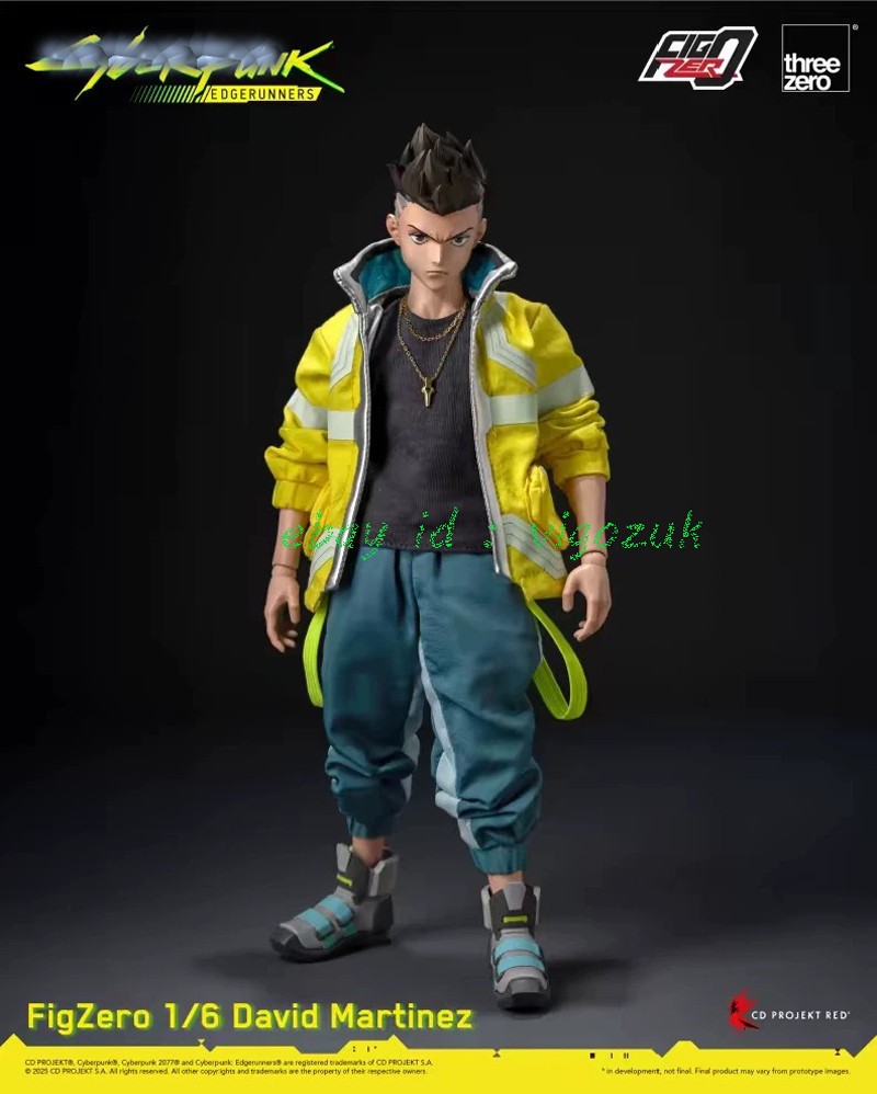 NEW Threezero FigZero 1/6 David Martinez Standard Ver Action Figure Anime Model