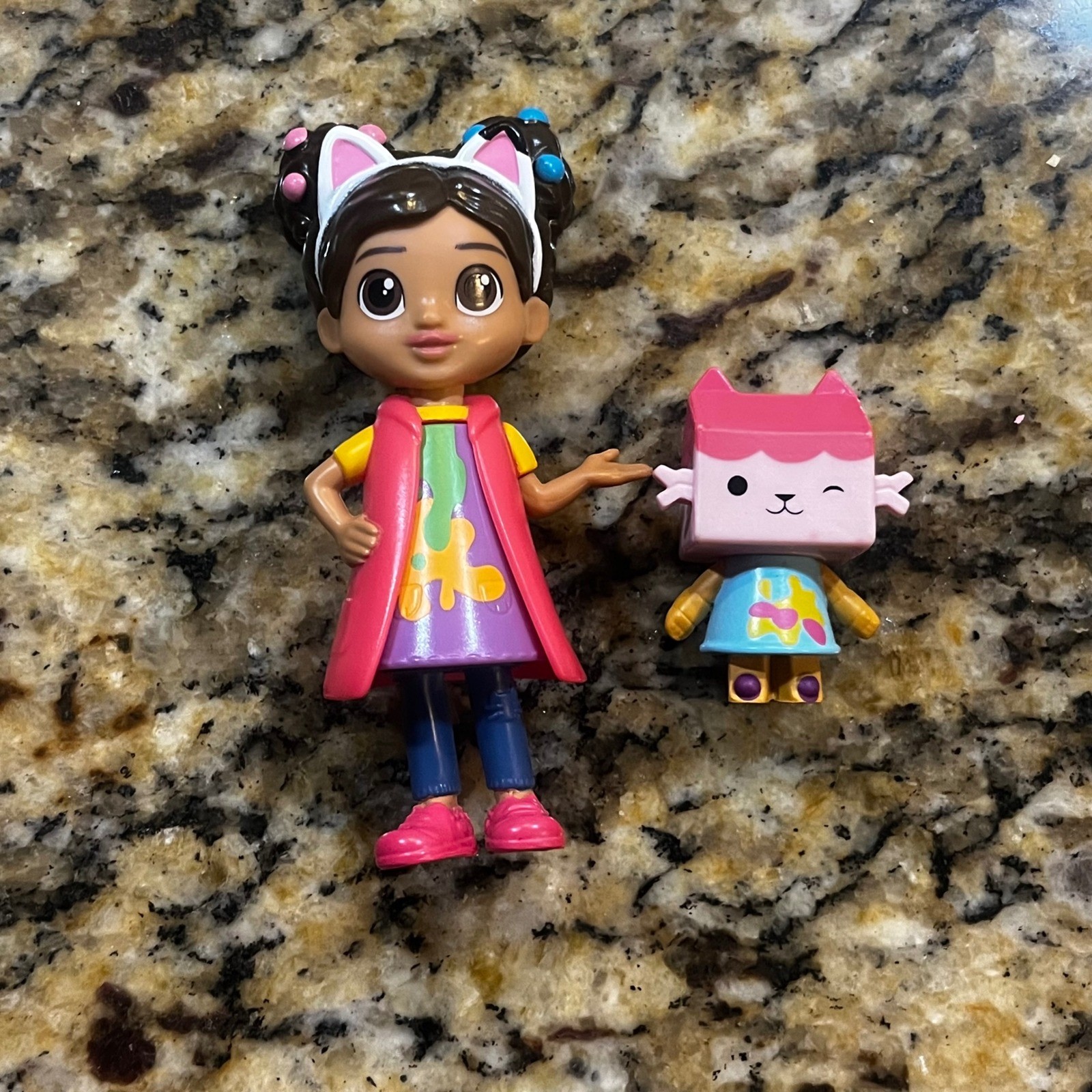 Gabby's Dollhouse Gabby e Baby Box Gatto Minifigure DreamWorks Spin Master